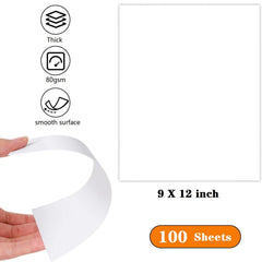 WAUPPY smooth surface art paper ideal for pencils and crayons