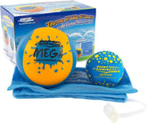 Wave Runner Mega Ball skipping action with rapid water bounces.