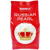 Waxness Russian Pearl hard wax beads in packaging for precise professional prep