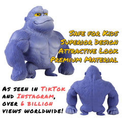 WAYFENGLI gorilla with goofy expression enhances stress release during work.
