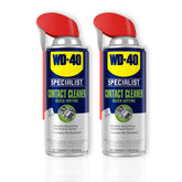 WD-40 Specialist Contact Cleaner with Smart Straw dries quickly and leaves no residue on electronics.