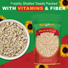 We Got Nuts air-tight bag preserves freshness of raw seeds.