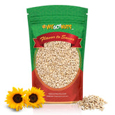 We Got Nuts raw sunflower seed kernels close-up for snacking and baking.