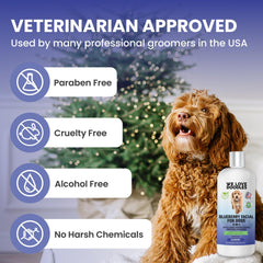 We Love Doodles Tearless formula delivers calm baths for dogs.
