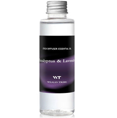 WEALD TRIBE diffuser refill with eucalyptus and lavender for a long-lasting room aroma