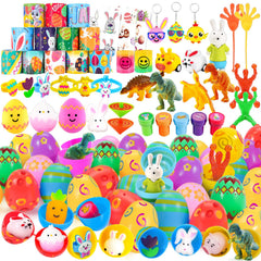 WEARXI Easter egg with toys shows colorful surprises for kids during hunts.