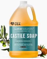 WEBE Pure Unscented Castile refill bottle for eco-friendly bulk refills.