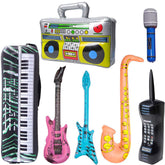 WedFeir inflatable rock star phone prop adds playful vibes for party photo ops