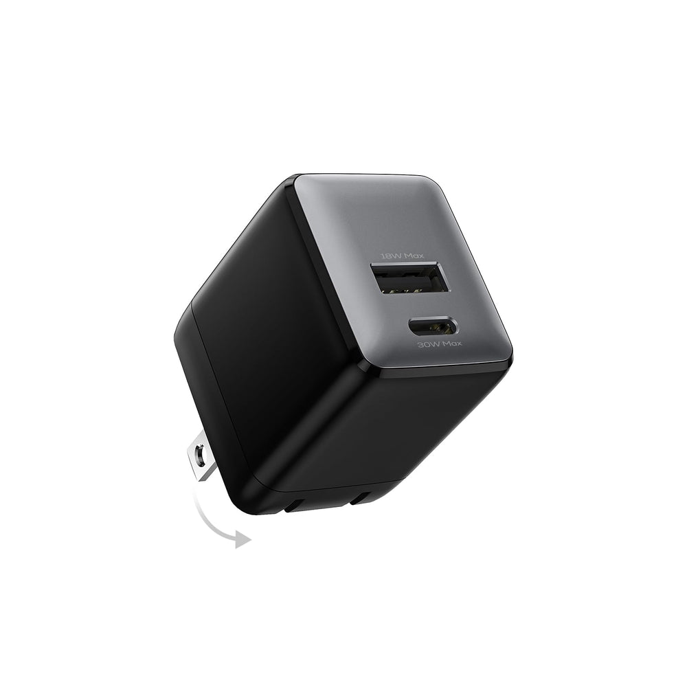 Wegear USB-C fast charging charger angled view for quick power on the go