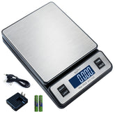 Weighmax W-2809 stainless steel platform shown from the top for durability and easy cleaning