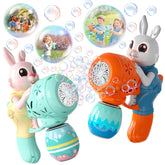 Weilim Bubble Gun rabbit Easter design for kids outdoor fun
