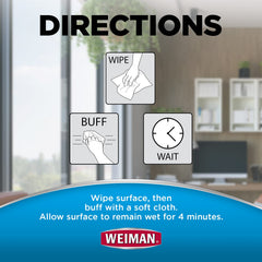 Weiman Wipes clean TV screen for crystal‑clear display