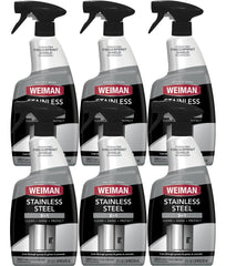 Weiman Stainless Steel Cleaner bottle ready for easy spray on appliances