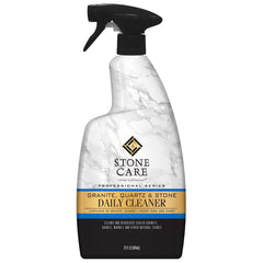 Weiman Stone Care Granite Cleaner bottle pour enables easy daily cleaning of granite surfaces.