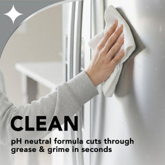 Weiman streak-free finish for kitchen appliances and grills.
