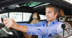 weishan car microphone dash mount for quick, secure positioning
