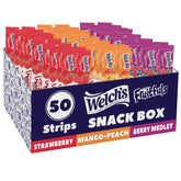 Welch's Absolute Fruitfuls Berry Medley strip, perfect for lunchboxes with natural fruit flavor.