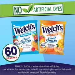 Welch's Mango Peach flavor snack for on-the-go energy