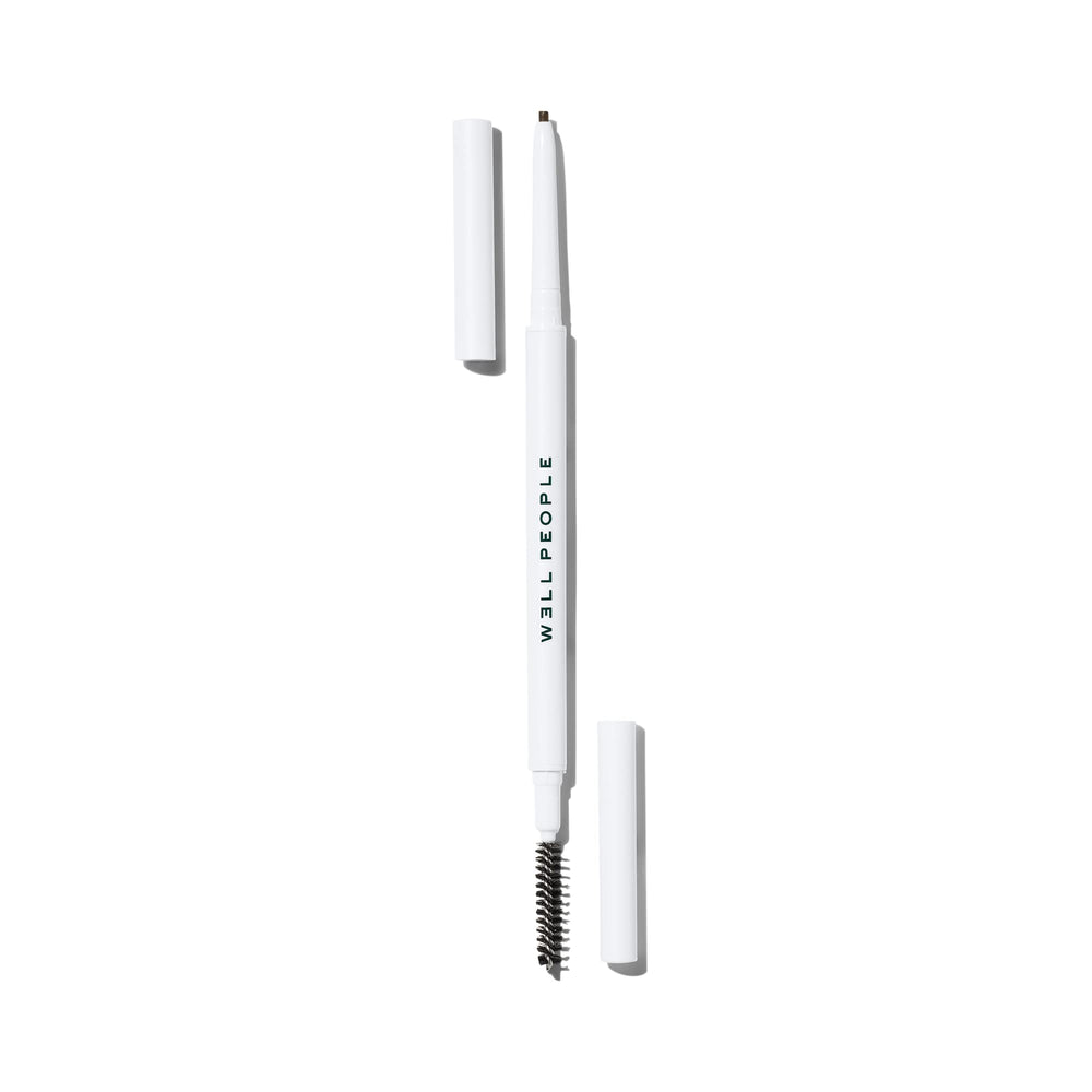 Well People Expressionist Brow Pencil ultra-fine tip for precise, hair-like strokes.