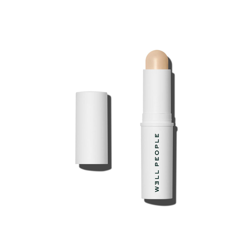 Well People Supernatural Complexion Stick on the forehead for even tone and light coverage.