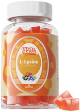 Well&Whole L-Lysine Gummies bottle front for easy daily wellness