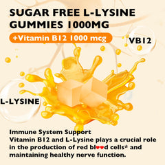 Well&Whole L-Lysine Gummies kids serving shows chewable daily option