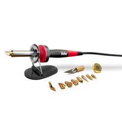 Weller woodburning kit iron with case for organized storage and ready projects.
