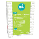 Wellness Basics mint lozenge pack front view for convenient quit support