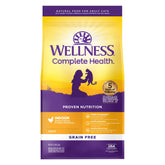 Wellness Complete Health Indoor Chicken bowl: supports indoor cat energy and digestion.
