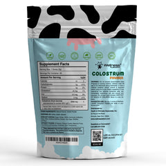 Wellness LabsRx Colostrum Powder Vanilla label close-up highlighting 60% IgG content