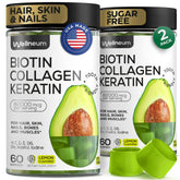 Wellneum Biotin Hair Growth bottle for daily beauty support.