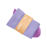 Wellow knee-high compression sock in bamboo viscose for all-day comfort.