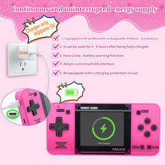 WellST·G handheld game in-hand use shows portable entertainment on the go.