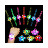 Wellvo 12-pack LED glow bracelet set for kids' parties