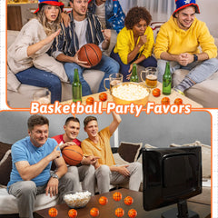 WELLVO mini basketballs packaged as perfect goodie bag fillers.