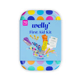 Welly first aid kit with small flex bandages for kids and adventurers