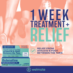 Welmate 3-pack packaging showing affordable antifungal care option