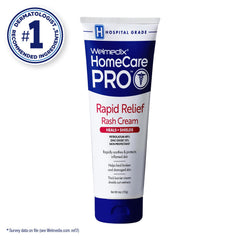 Welmedix diaper rash cream tube label detail highlighting zinc oxide.