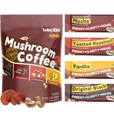 WepBio Mushroom Coffee Original Black packet for smooth energy and focus