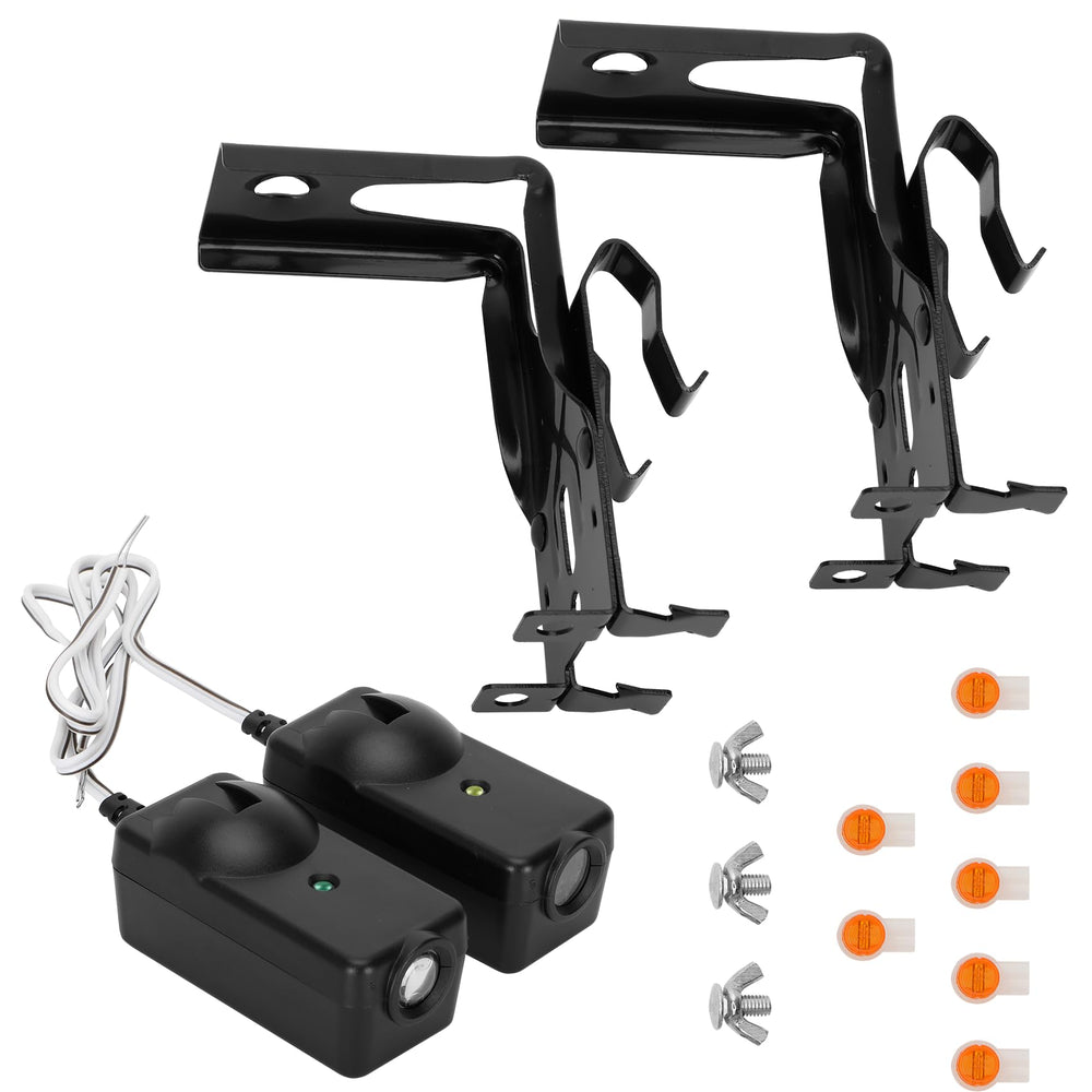 Werhoo garage door sensor replacement kit compatible with multiple brands for seamless safety beams.