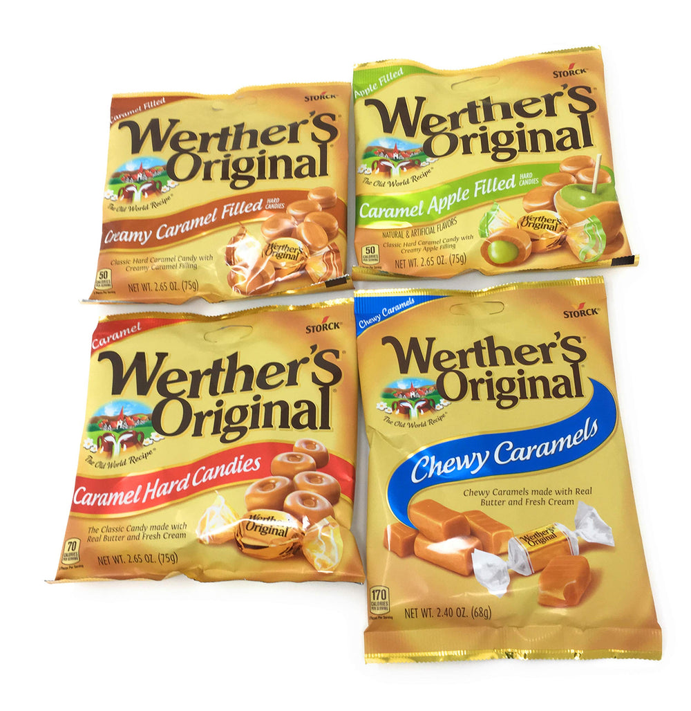 Werther's Original bundle with original hard candies for classic caramel flavor