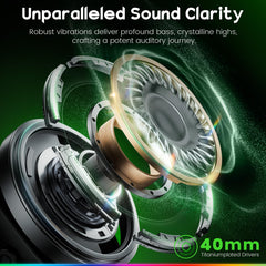WESEARY headset 3D stereo sound for immersive gameplay