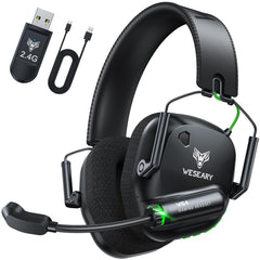 WESEARY headset foldable design for easy travel and compact storage