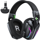 WESEARY wireless headset front view with 50mm drivers delivers immersive audio.