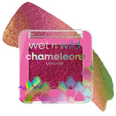 Wet n Wild Chameleon Chrome Nebula Rush swatches show shifting color and luminous pearls.
