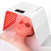 weyais red-light-therapy mask with 7 colors for at-home skincare sessions.