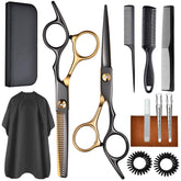 WFOEJEJ 13-piece hair cutting kit packaging for easy storage in salon or home