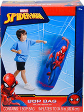 What Kids Want Spider-Man Bop Bag side view for active punching fun