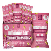 Where You Bean Edamame Snack Himalayan Salt pack of eight for on-the-go protein.