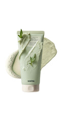 Whipped Semo Face Wash bottle shows vegan formula for gentle cleansing.
